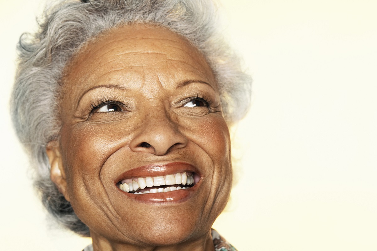 smiling mature woman