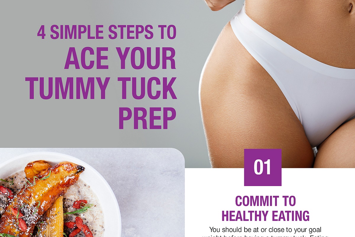 4 Simple Steps to Ace Your Tummy Tuck Prep [Infographic] 