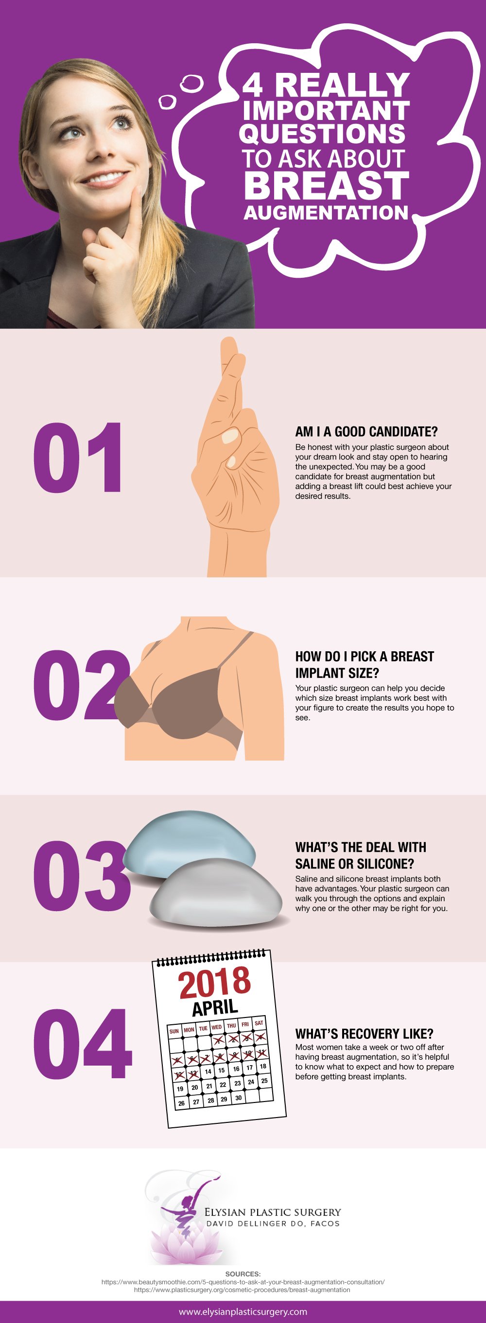 breast augmentation infographic