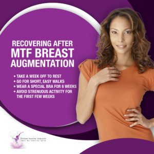 Read more about the article Recovering After MTF Breast Augmentation [Infographic]