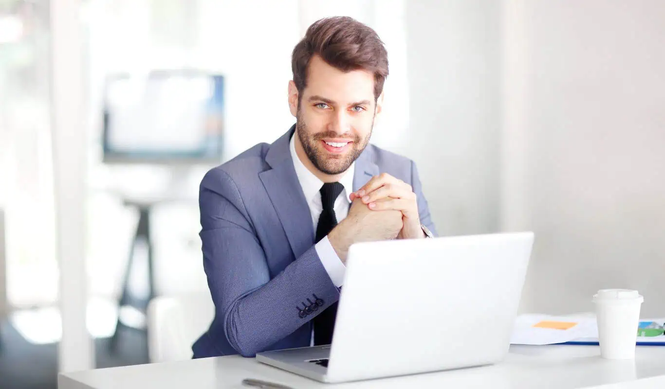 Confident man after male enhancement in Austin and Dallas